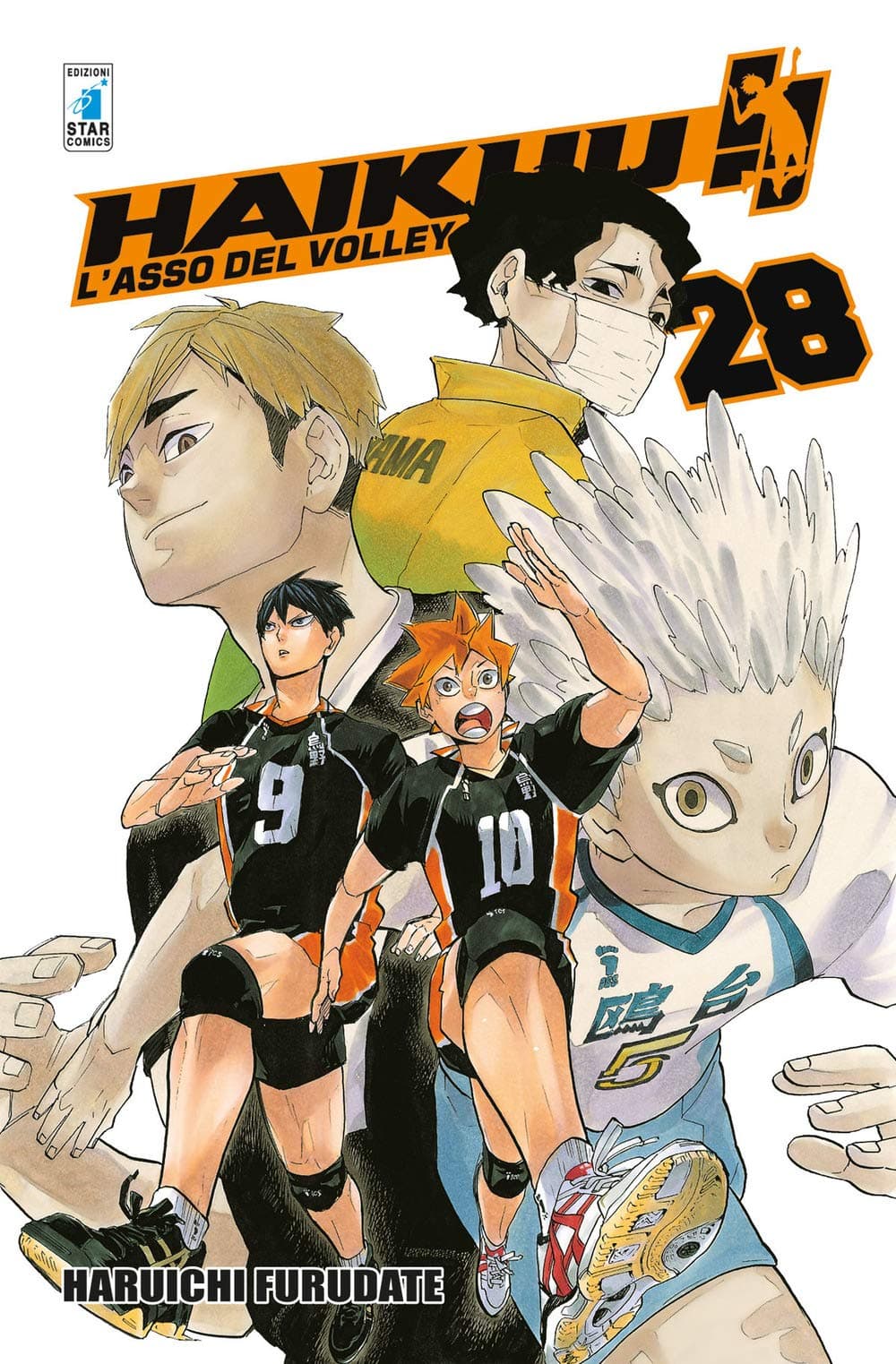 Haikyu!! - L'Asso del Volley 28 - Target 86 - Edizioni Star Comics - Italiano