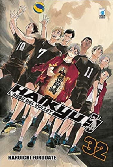 Haikyu!! - L'Asso del Volley 32 - Target 93 - Edizioni Star Comics - Italiano