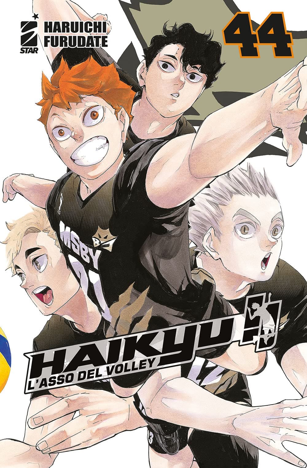 Haikyu!! - L'Asso del Volley 44 - Target 110 - Edizioni Star Comics - Italiano