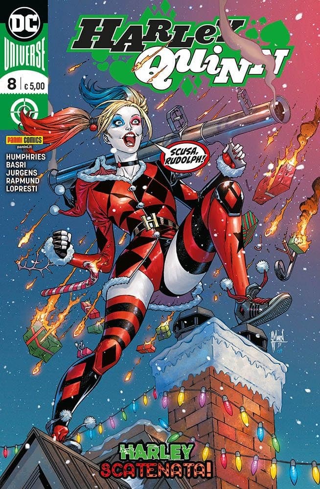 Harley Quinn 8 - Harley Scatenata! - Panini Comics - Italiano
