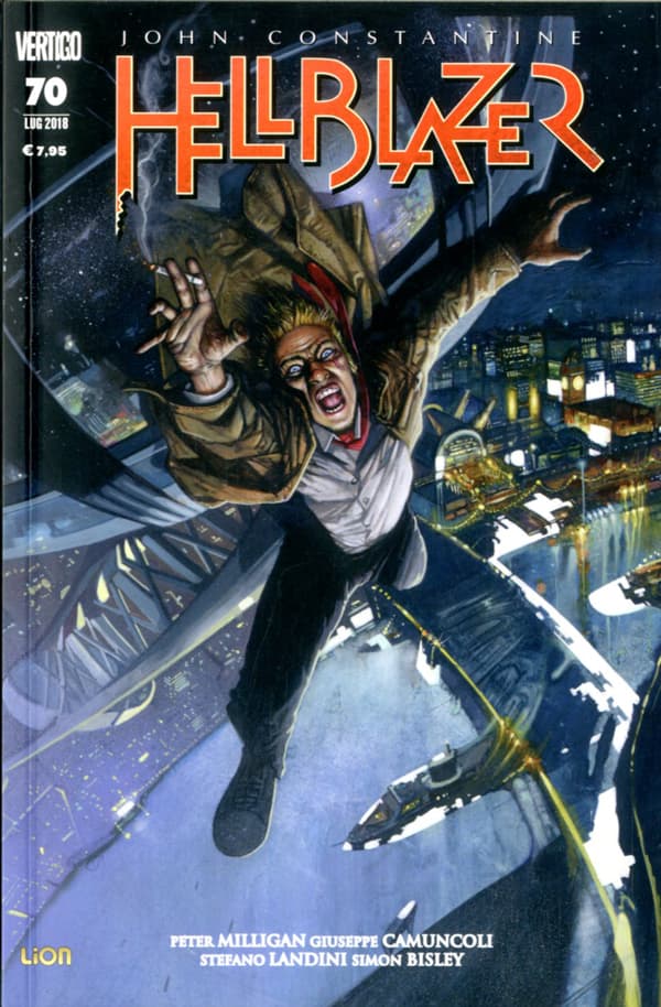 Hellblazer 70 - Vertigo Monthly 74 - RW Lion - Italiano