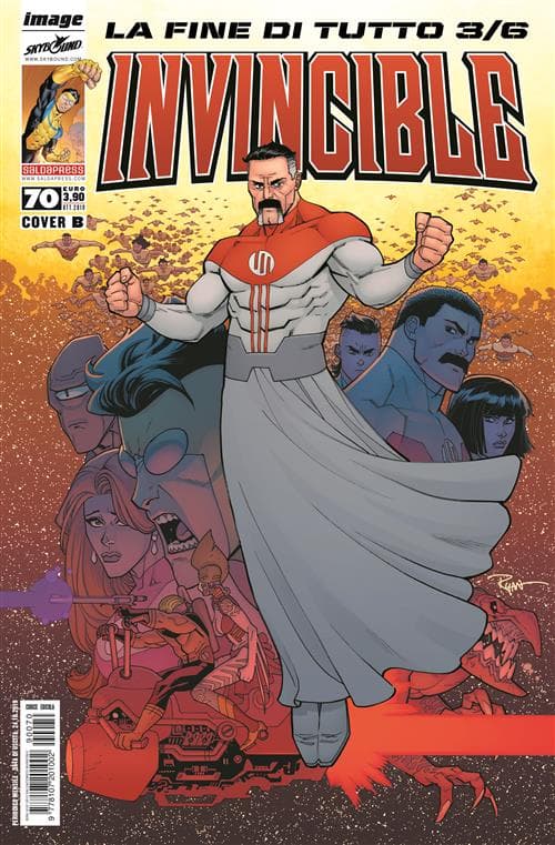 Invincible 70 - Cover B - Saldapress - Italiano
