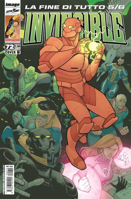 Invincible 72 - Cover B - Saldapress - Italiano