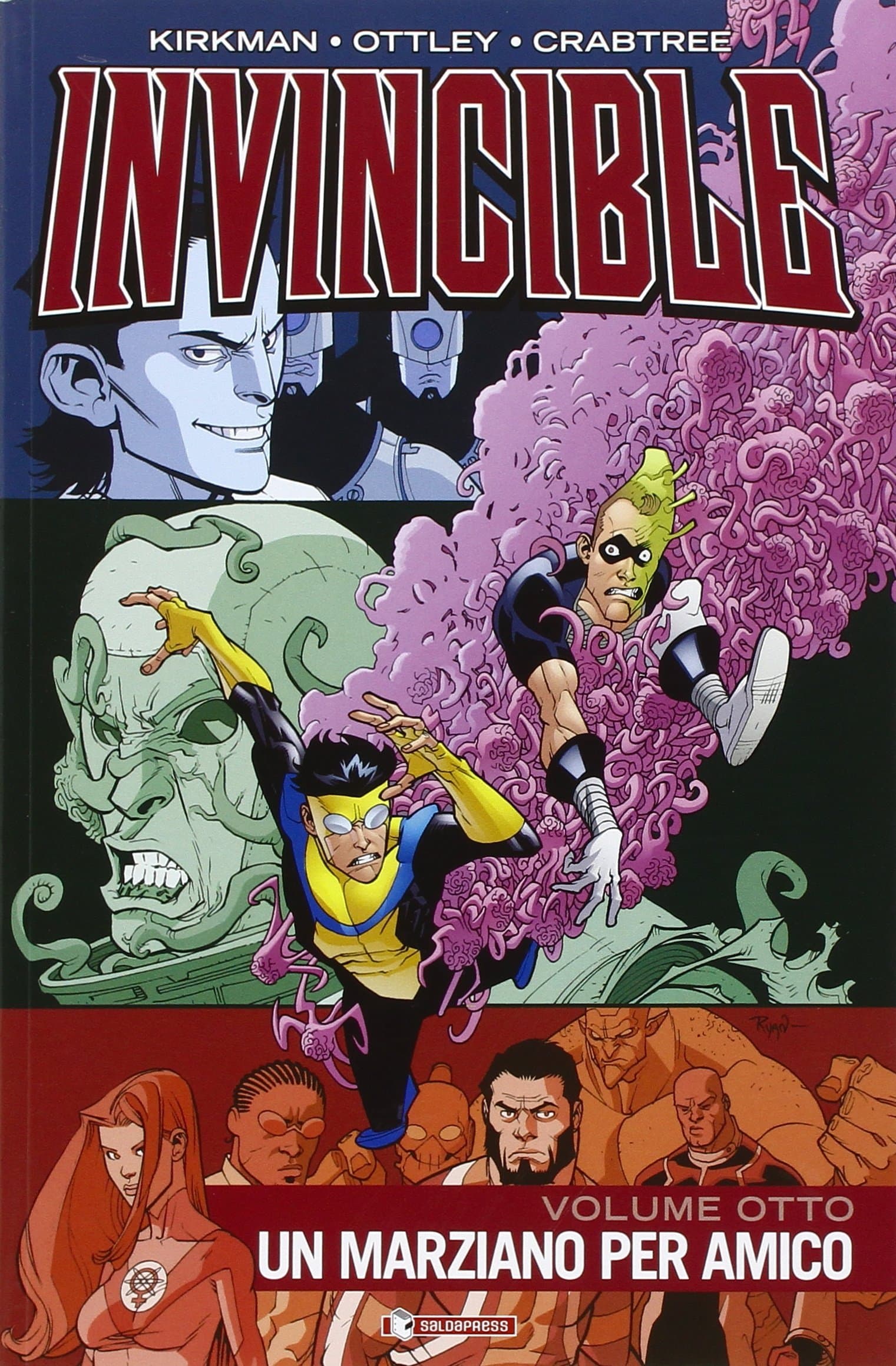 Invincible Vol. 8 - Un Marziano per Amico - Brossurato - Saldapress - Italiano