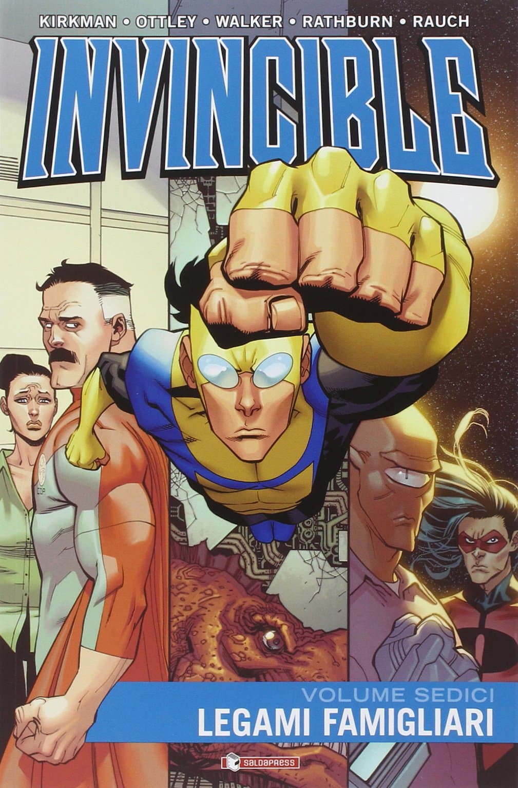 Invincible Vol. 16 - Legami Famigliari - Brossurato - Saldapress - Italiano