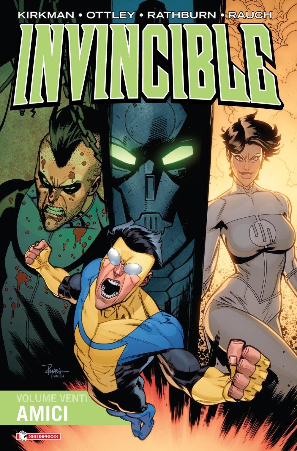 Invincible Vol. 20 - Amici - Brossurato - Saldapress - Italiano