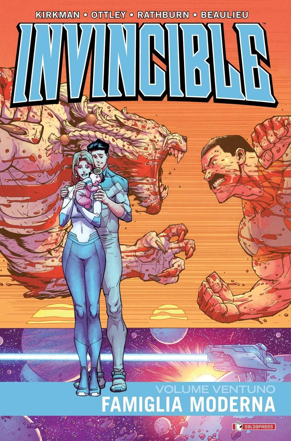 Invincible Vol. 21 - Famiglia Moderna - Brossurato - Saldapress - Italiano