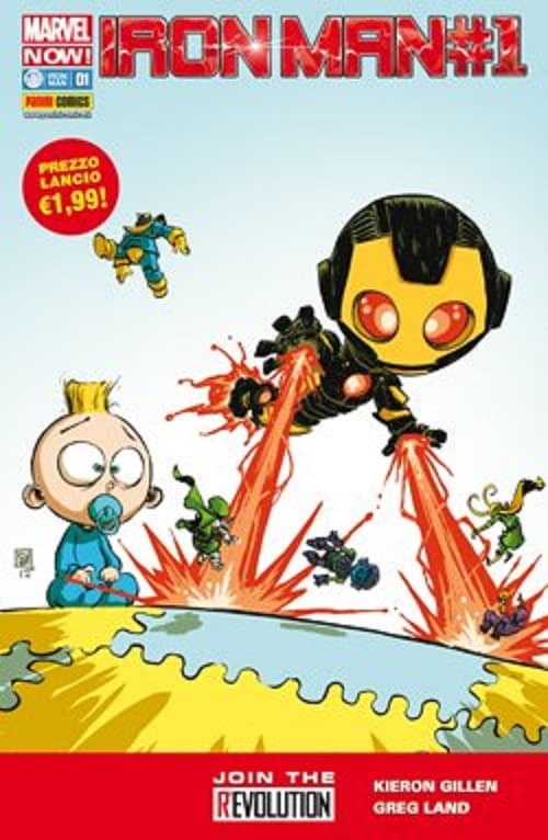 Iron Man & New Avengers 1 - Cover B - Iron Man 1 - Panini Comics - Italiano