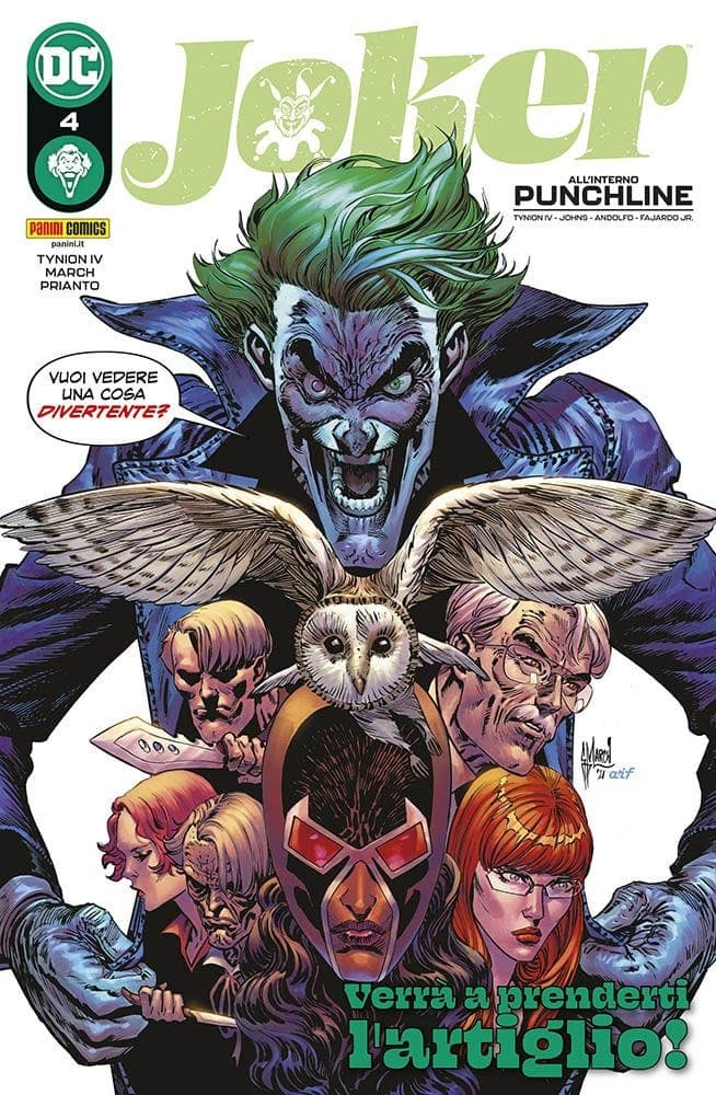 Joker 4 - Verrà a Prenderti l'Artiglio! - Panini Comics - Italiano