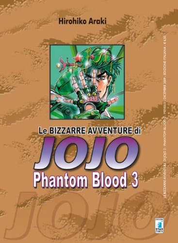 Phantom Blood 3 - Le Bizzarre Avventure di Jojo 3 - Edizioni Star Comics - Italiano
