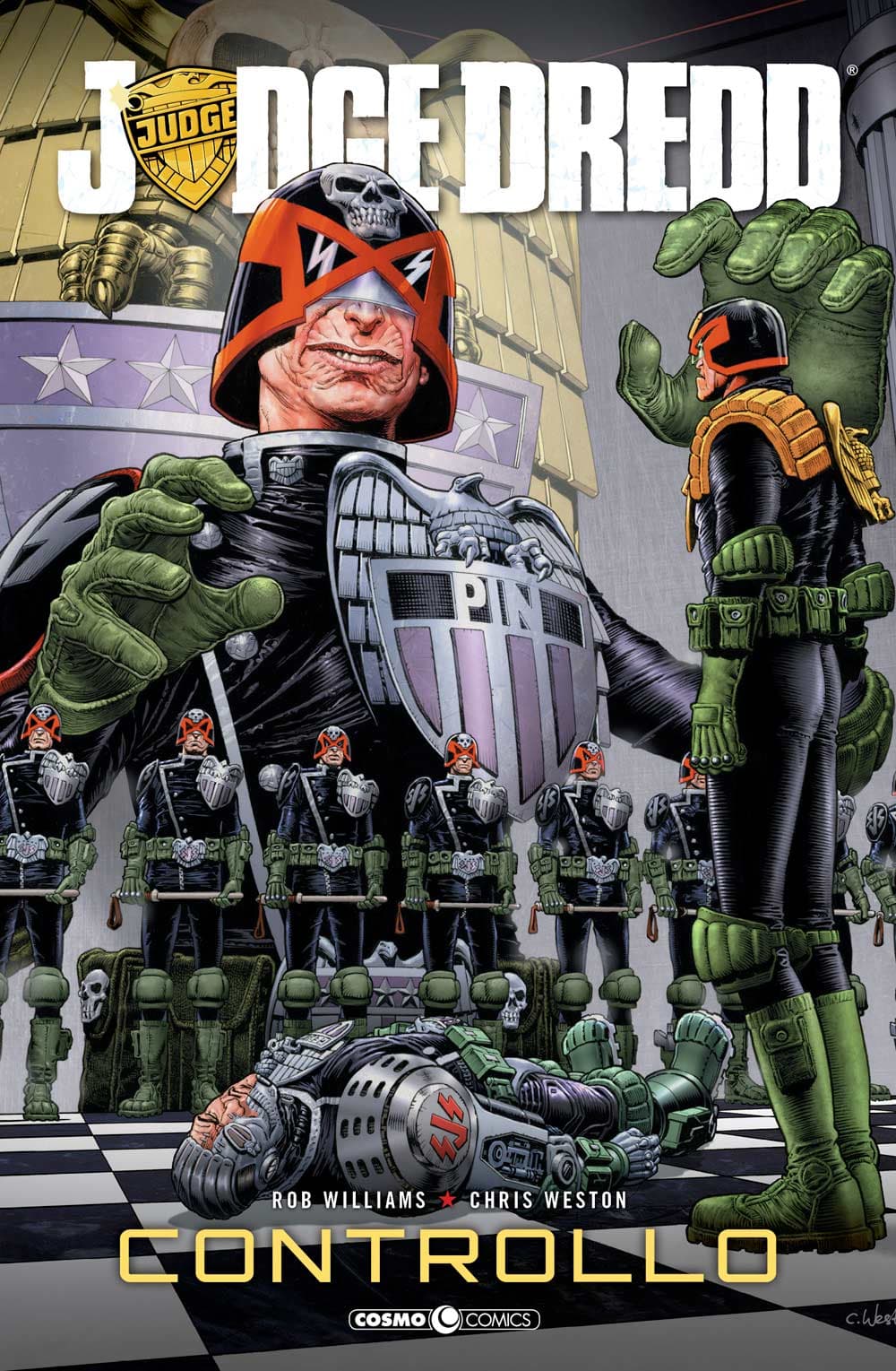 Judge Dredd - Controllo - Volume Unico - Cosmo Comics - Editoriale Cosmo - Italiano