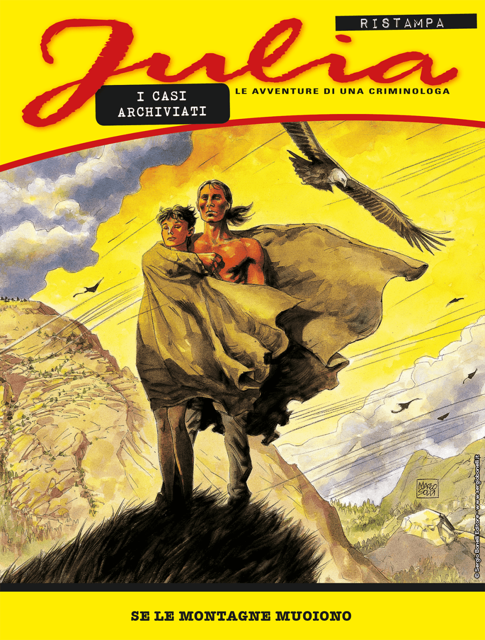 Julia I Casi Archiviati 9 - Se le Montagne Muoiono - Sergio Bonelli Editore - Italiano