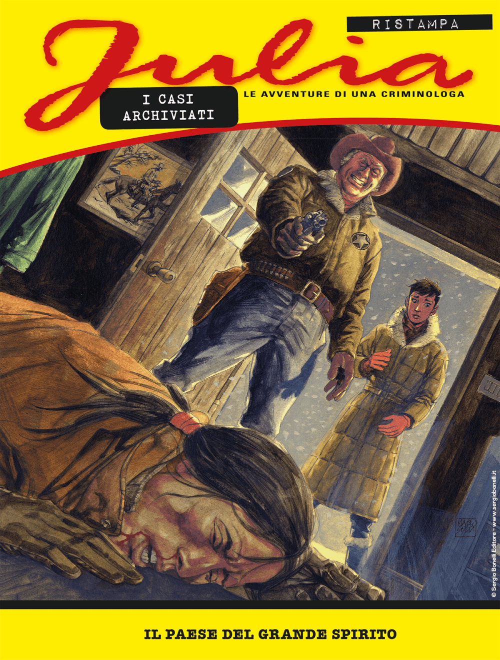 Julia I Casi Archiviati 10 - Il Paese del Grande Spirito - Sergio Bonelli Editore - Italiano