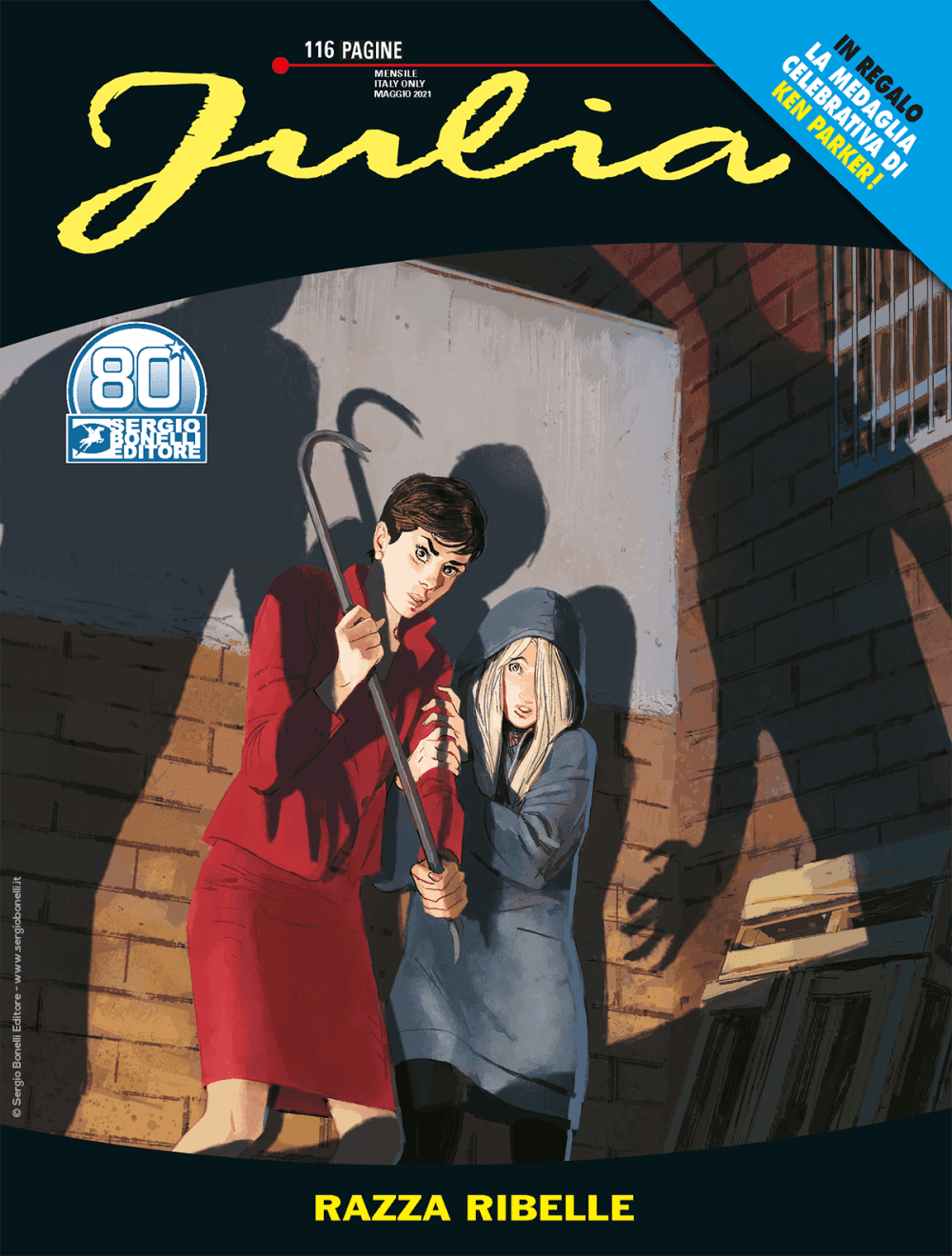 Julia 272 - Razza Ribelle - Con Medaglia Ken Parker - Sergio Bonelli Editore - Italiano