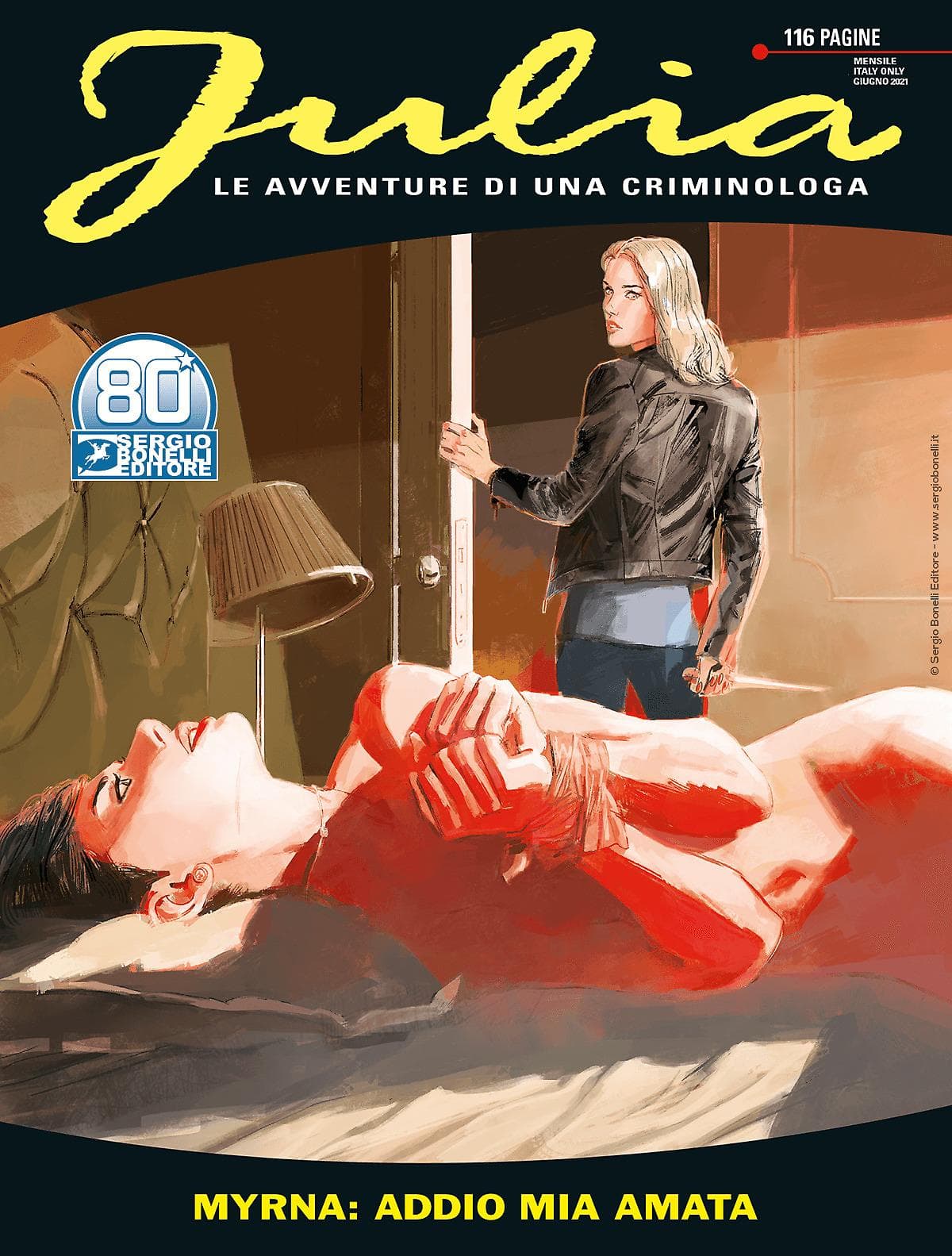 Julia 273 - Myrna: Addio, Mia Amata - Sergio Bonelli Editore - Italiano