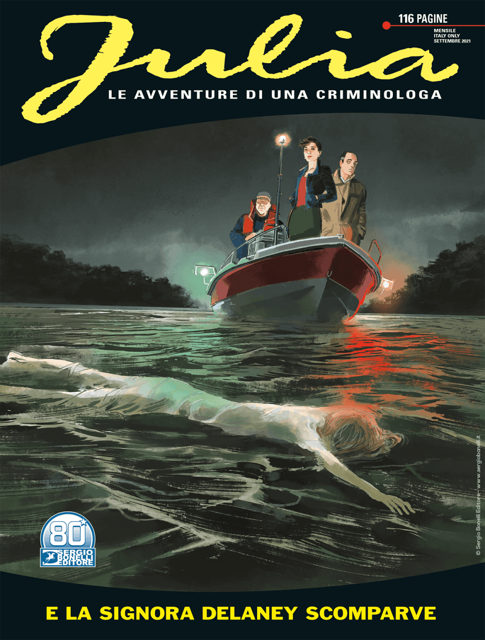 Julia 276 - E la Signora Delaney Scomparve - Sergio Bonelli Editore - Italiano