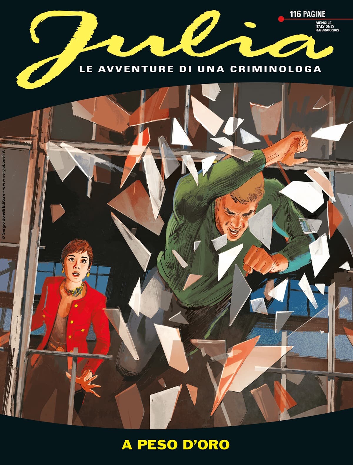 Julia 281 - A Peso d'Oro - Sergio Bonelli Editore - Italiano