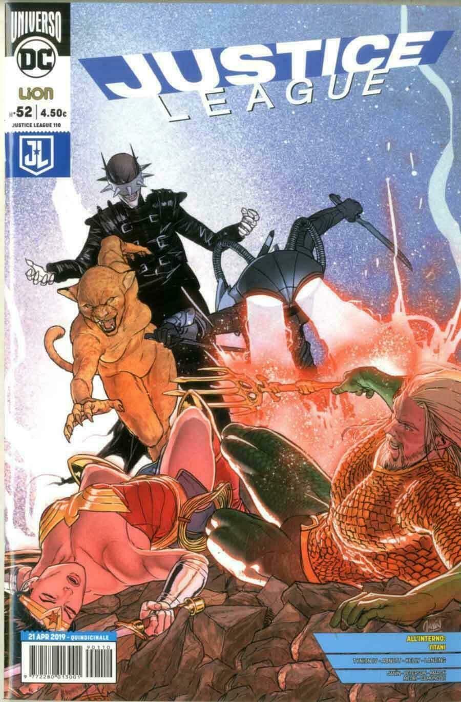 Justice League 52 (110) - Rinascita - RW Lion - Italiano