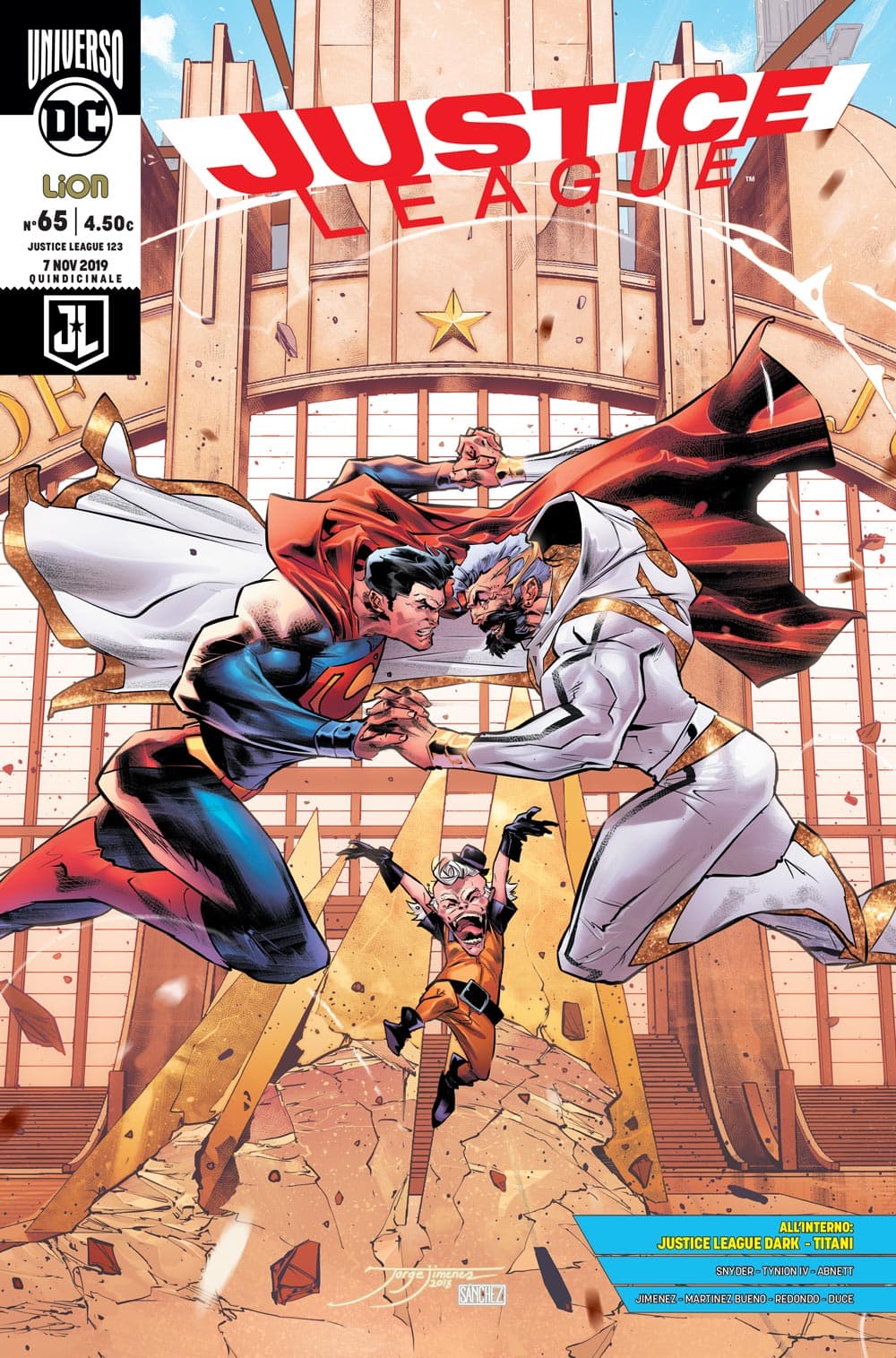 Justice League 65 (123) - Rinascita - RW Lion - Italiano