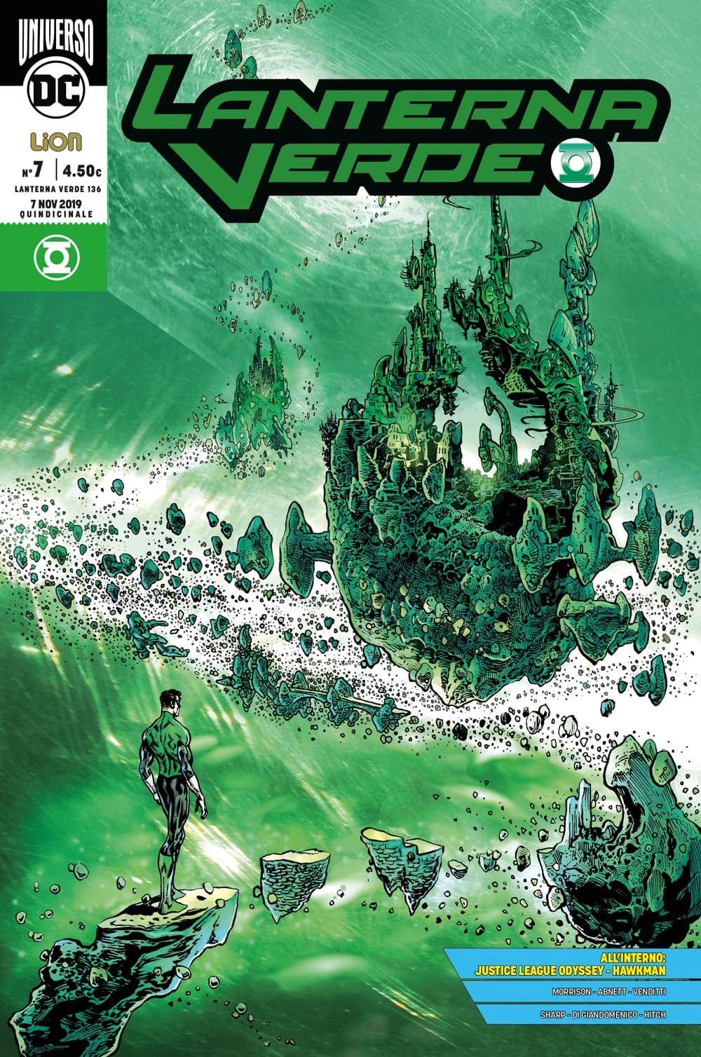 Lanterna Verde 7 (136) - Rinascita - RW Lion - Italiano