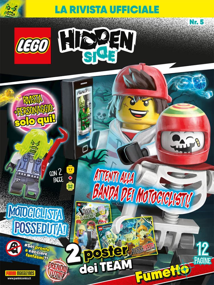 LEGO Hidden Side 5 - Panini Power 8 - Panini Comics - Italiano