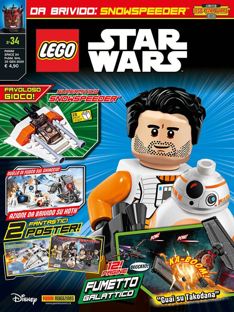 LEGO Star Wars Magazine 34 - Panini Space 34 - Panini Comics - Italiano