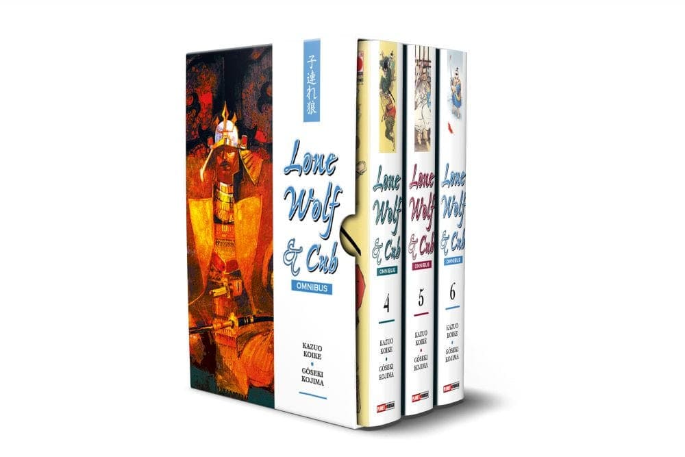 Lone Wolf &amp; Cub Omnibus Cofanetto 2 (4-6) - Panini Comics - Italiano
