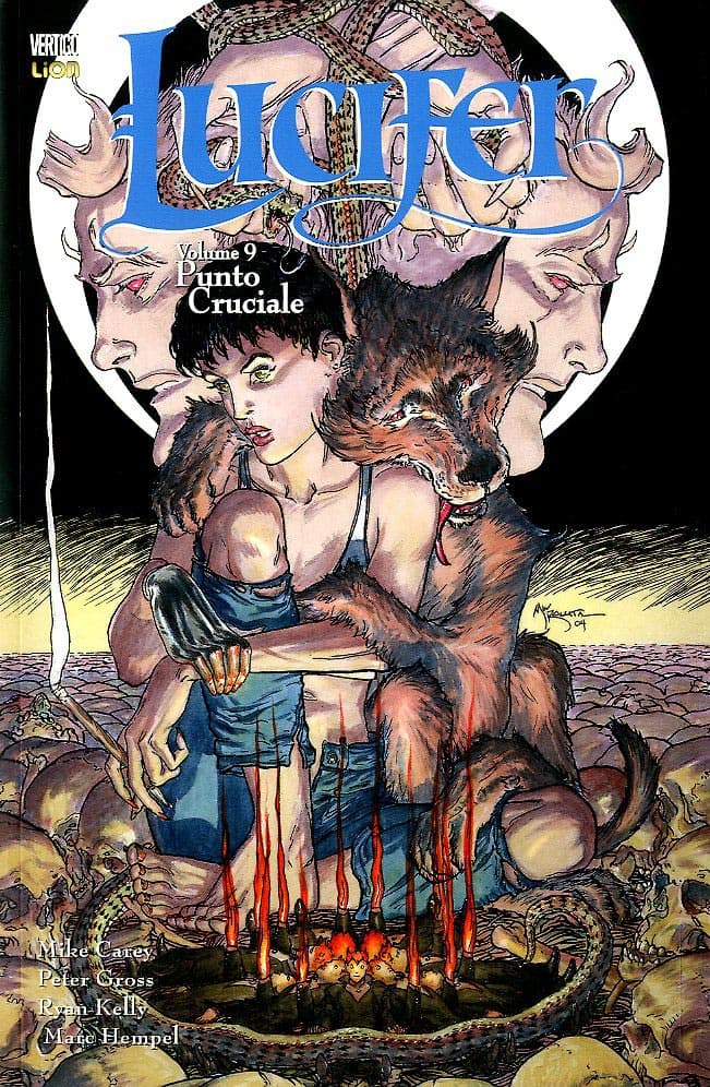 Lucifer 9 - Punto Cruciale - Vertigo Book - RW Lion - Italiano