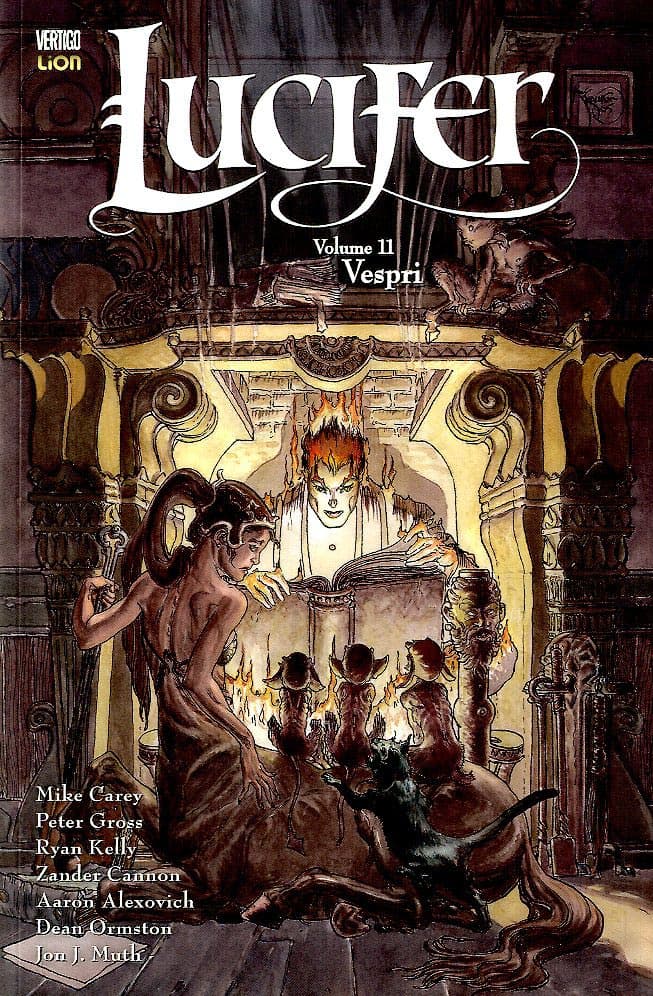 Lucifer 11 - Vespri - Vertigo Book - RW Lion - Italiano