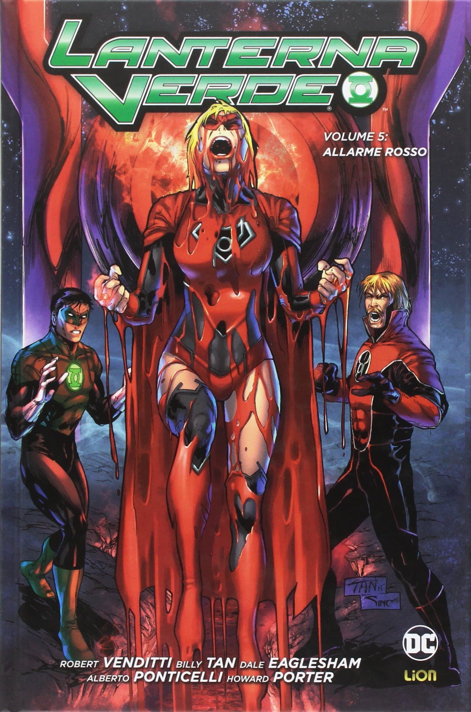 Lanterna Verde Vol. 5 - Allarme Rosso - New 52 Limited - RW Lion - Italiano