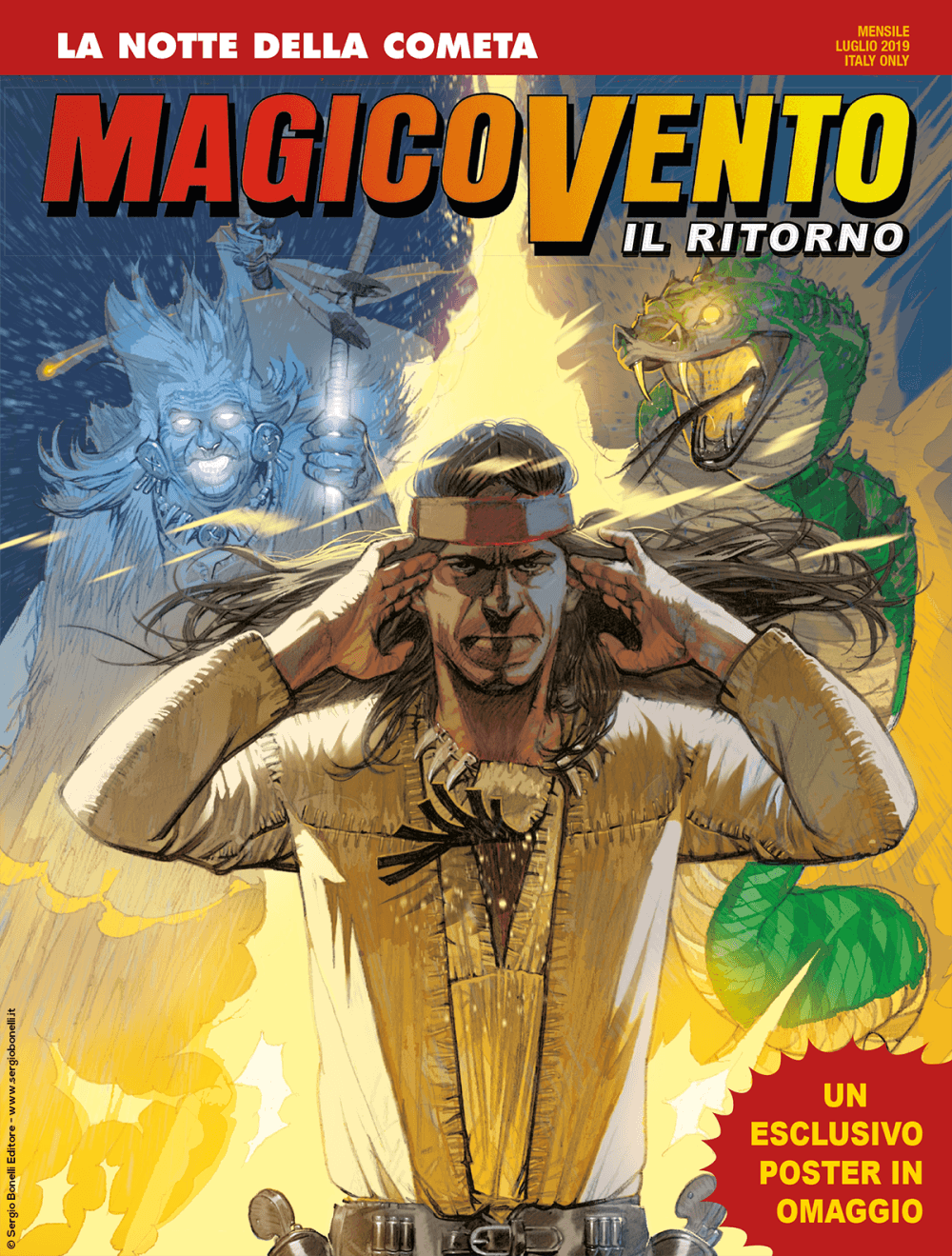 Magico Vento - Il Ritorno 1 - La Notte della Cometa - Sergio Bonelli Editore - Italiano