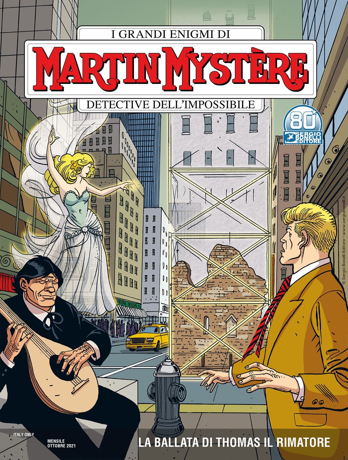 Martin Mystere 380 - La Ballata di Thomas il Rimatore - Sergio Bonelli Editore - Italiano