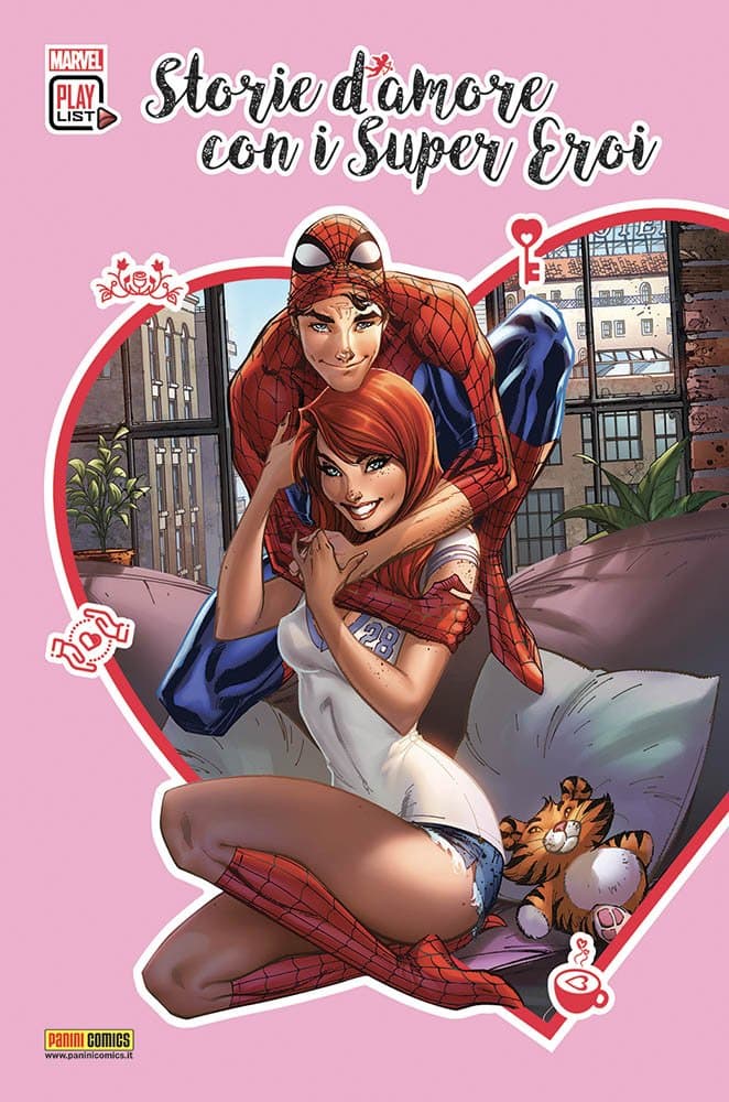 Storie d'Amore con i Super Eroi - Marvel Playlist - Panini Comics - Italiano