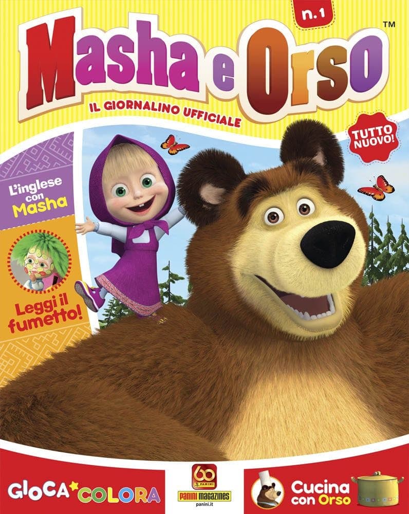 Masha e Orso Magazine 1 - Panini Comics - Italiano