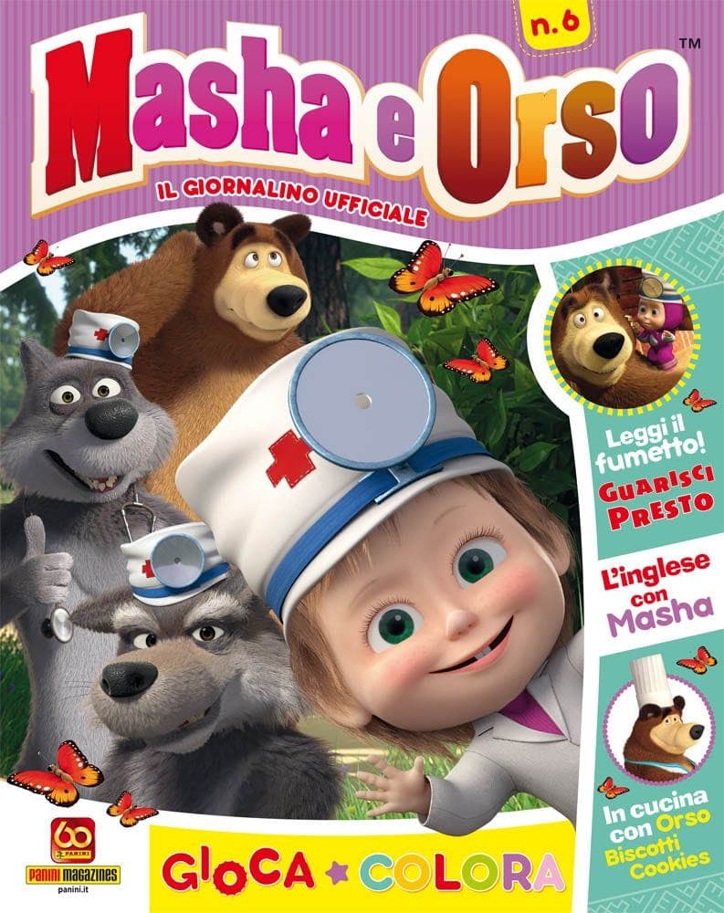 Masha e Orso Magazine 6 - Panini Comics - Italiano