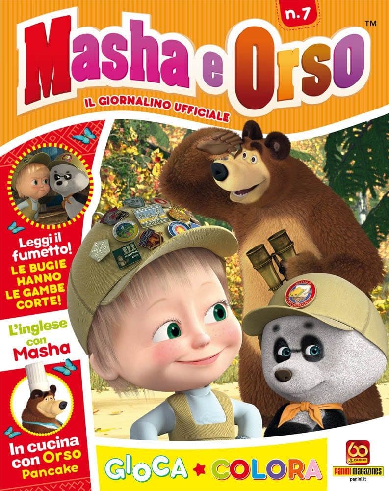 Masha e Orso Magazine 7 - Panini Comics - Italiano
