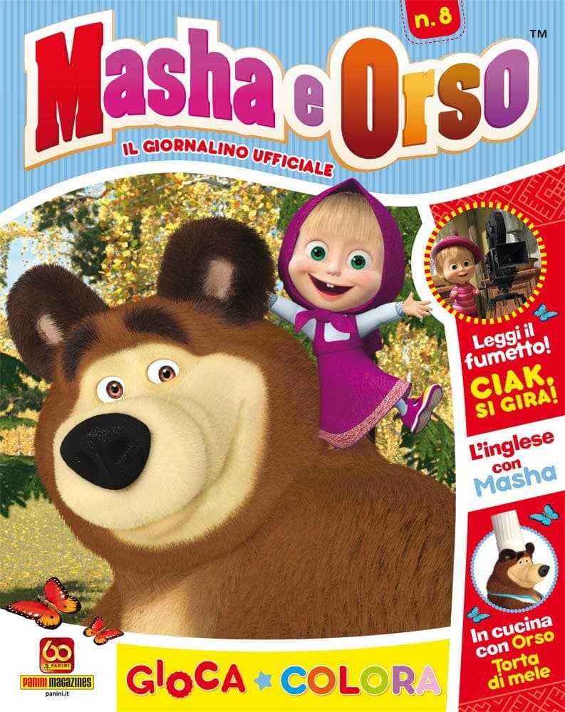 Masha e Orso Magazine 8 - Panini Comics - Italiano