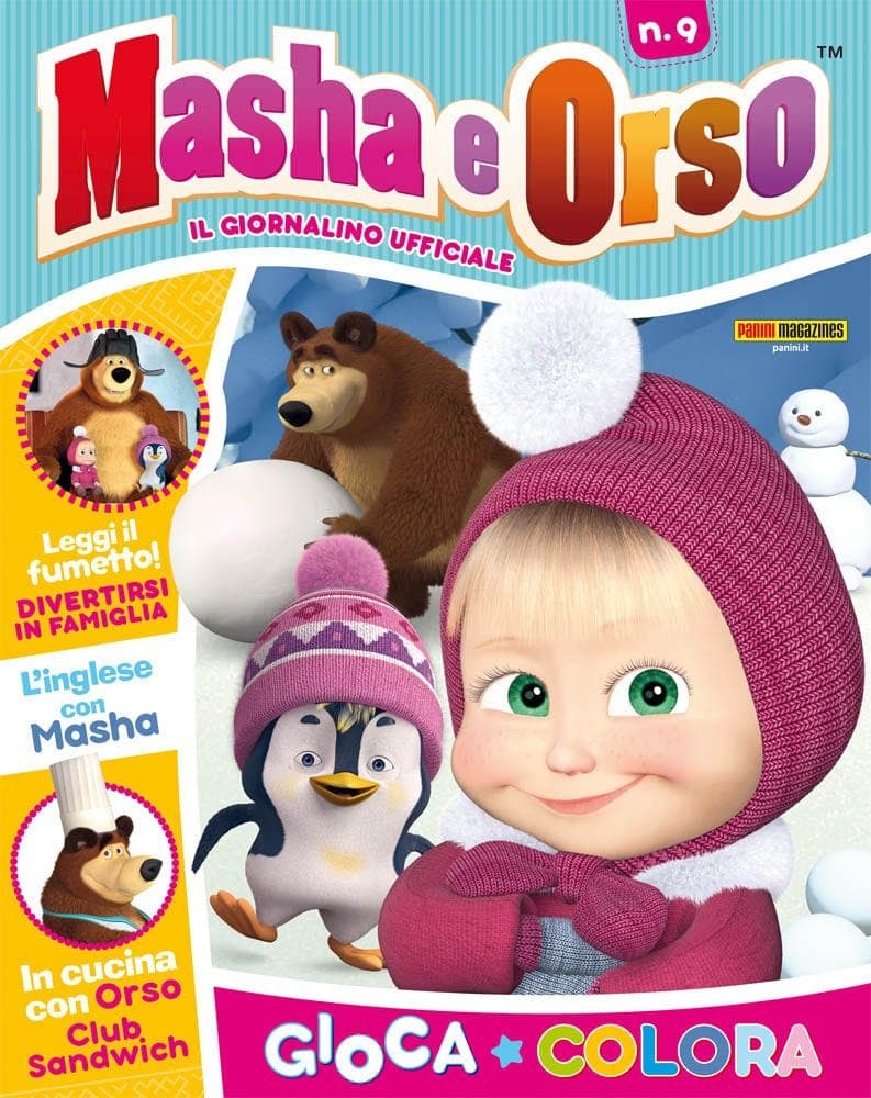 Masha e Orso Magazine 9 - Panini Comics - Italiano