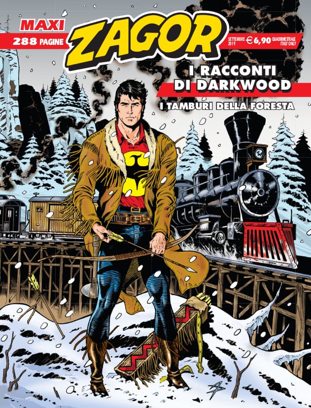 Maxi Zagor 37 - I Racconti di Darkwood: I Tamburi della Foresta - Sergio Bonelli Editore - Italiano