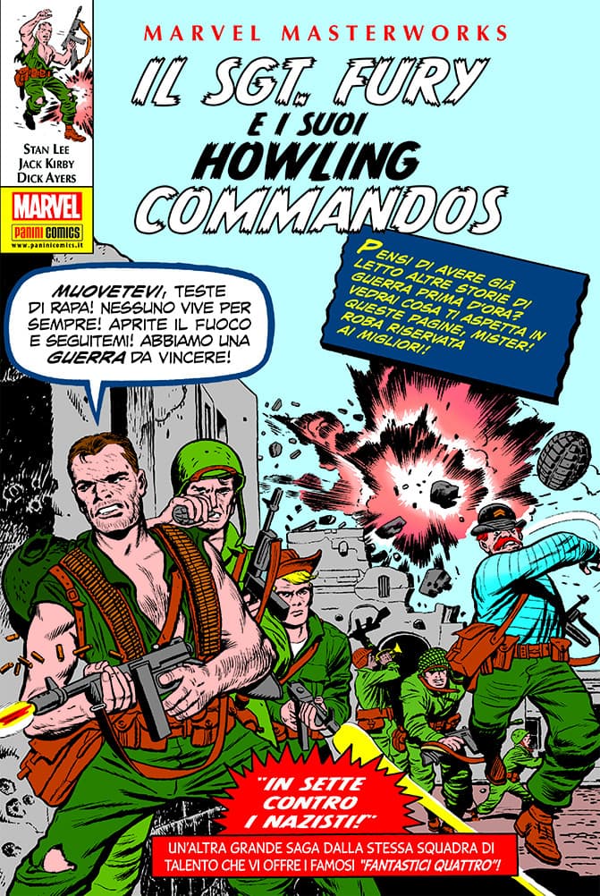 Il Sgt. Fury e i Suoi Howling Commandos Vol. 1 - Marvel Masterworks - Panini Comics - Italiano