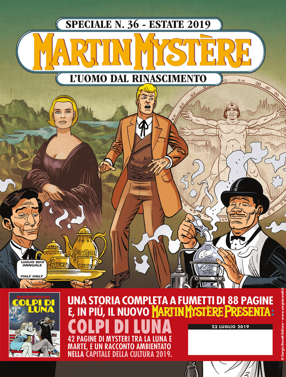 Martin Mystere Speciale 36 - 2019 - L'Uomo dal Rinascimento - Sergio Bonelli Editore - Italiano