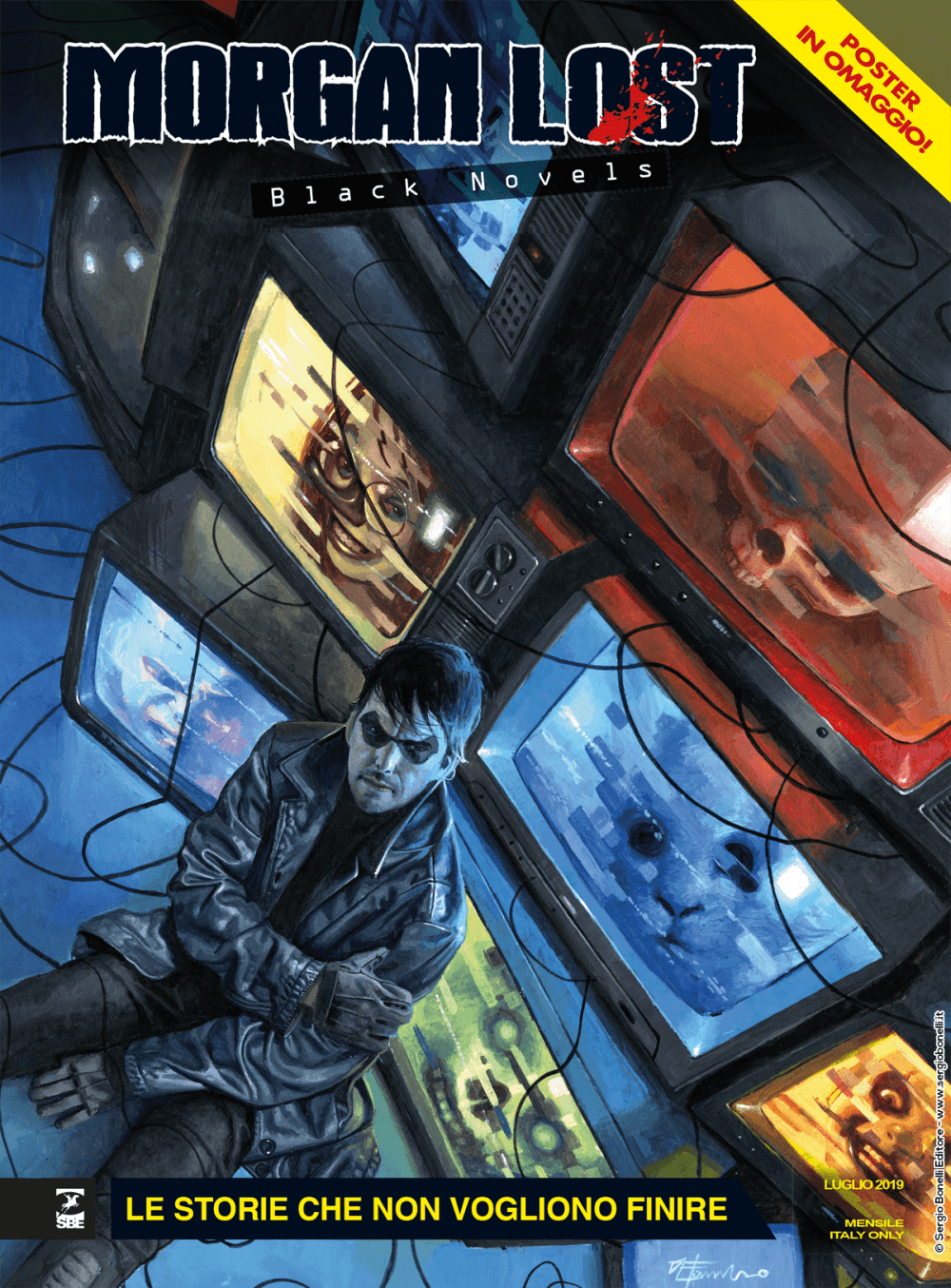 Morgan Lost - Black Novels 6 - Le Storie che Non Vogliono Finire - Morgan Lost 42 - Sergio Bonelli Editore - Italiano