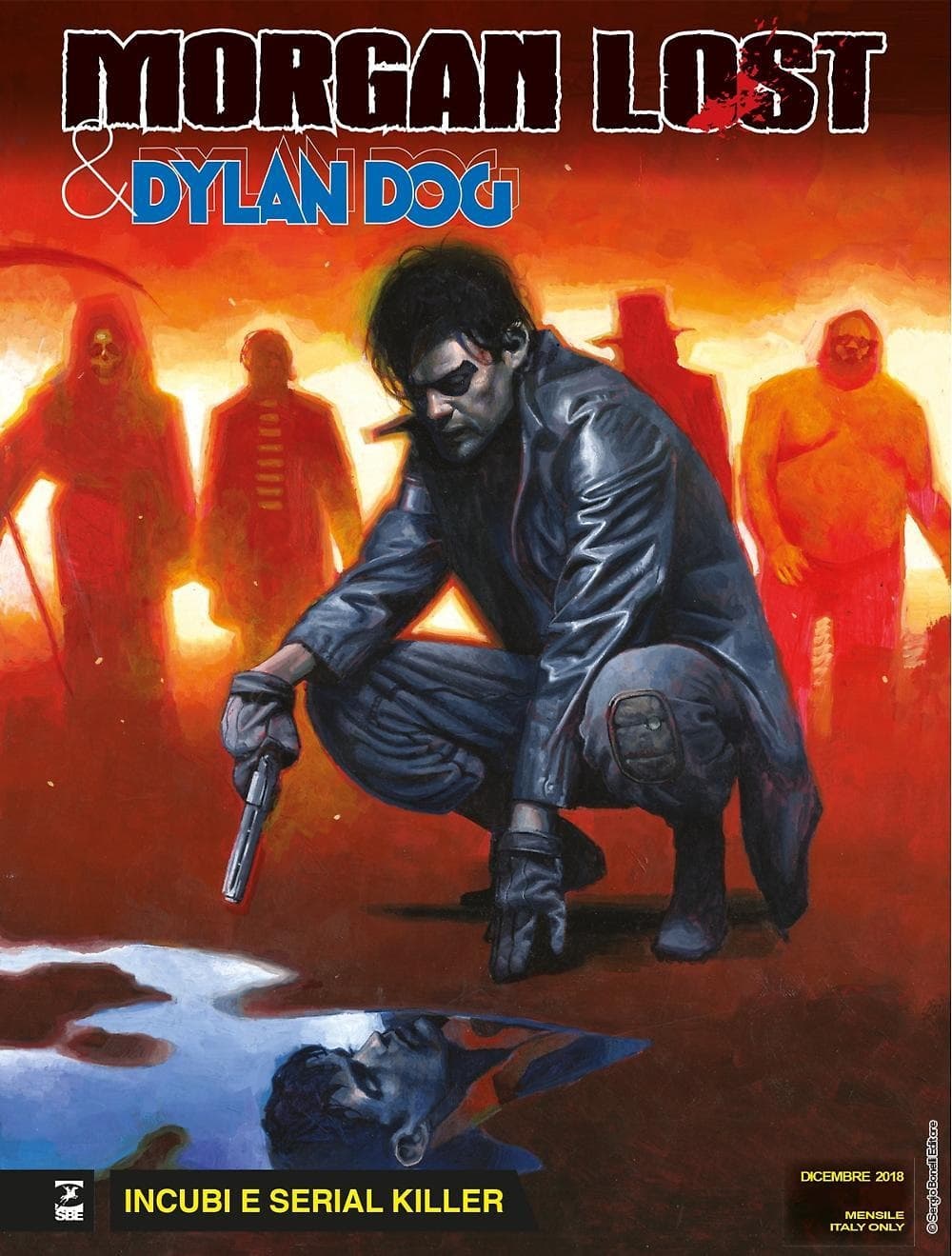 Morgan Lost &amp; Dylan Dog Team Up 1 - Incubi e Serial Killer - Morgan Lost 35 - Sergio Bonelli Editore - Italiano