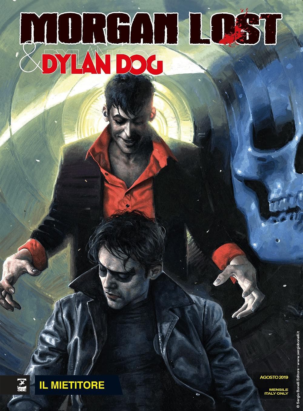 Morgan Lost &amp; Dylan Dog Team Up 1 - Il Mietitore - Morgan Lost 43 - Sergio Bonelli Editore - Italiano