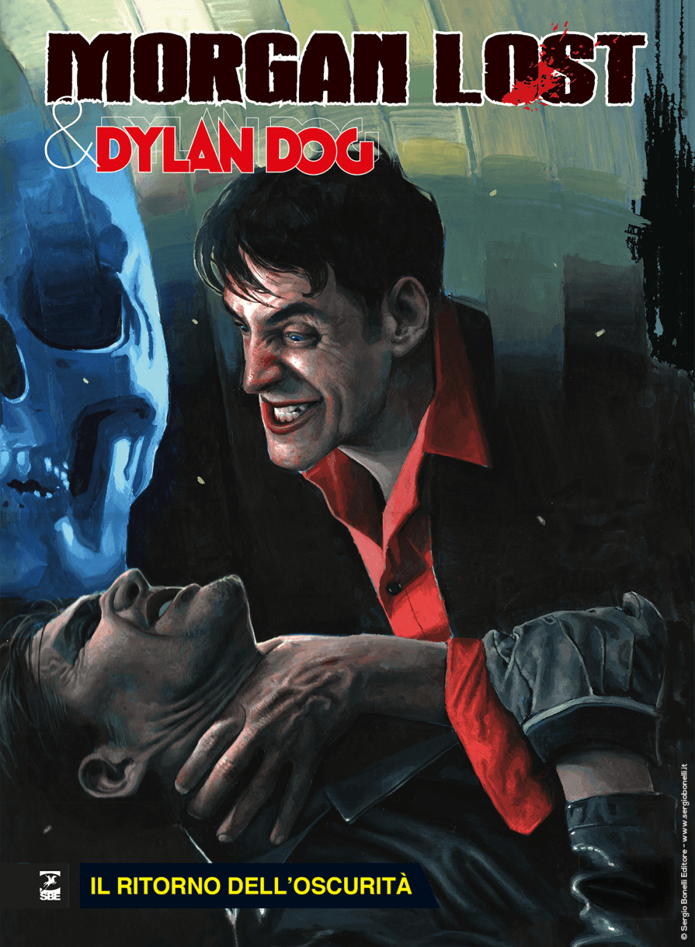Morgan Lost &amp; Dylan Dog Team Up 2 - Il Ritorno dell'Oscurità - Morgan Lost 44 - Sergio Bonelli Editore - Italiano