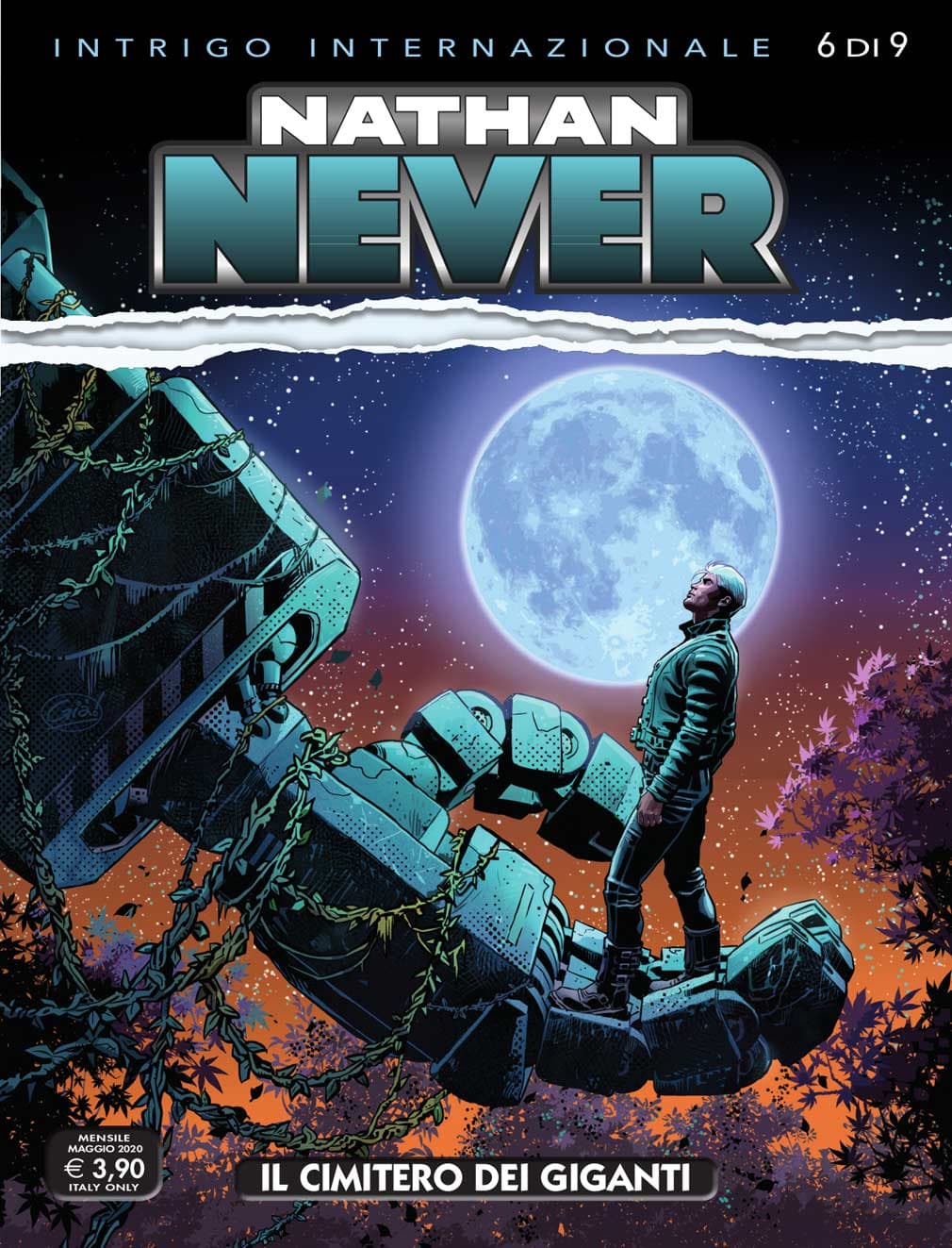 Nathan Never 348 - Il Cimitero dei Giganti - Sergio Bonelli Editore - Italiano