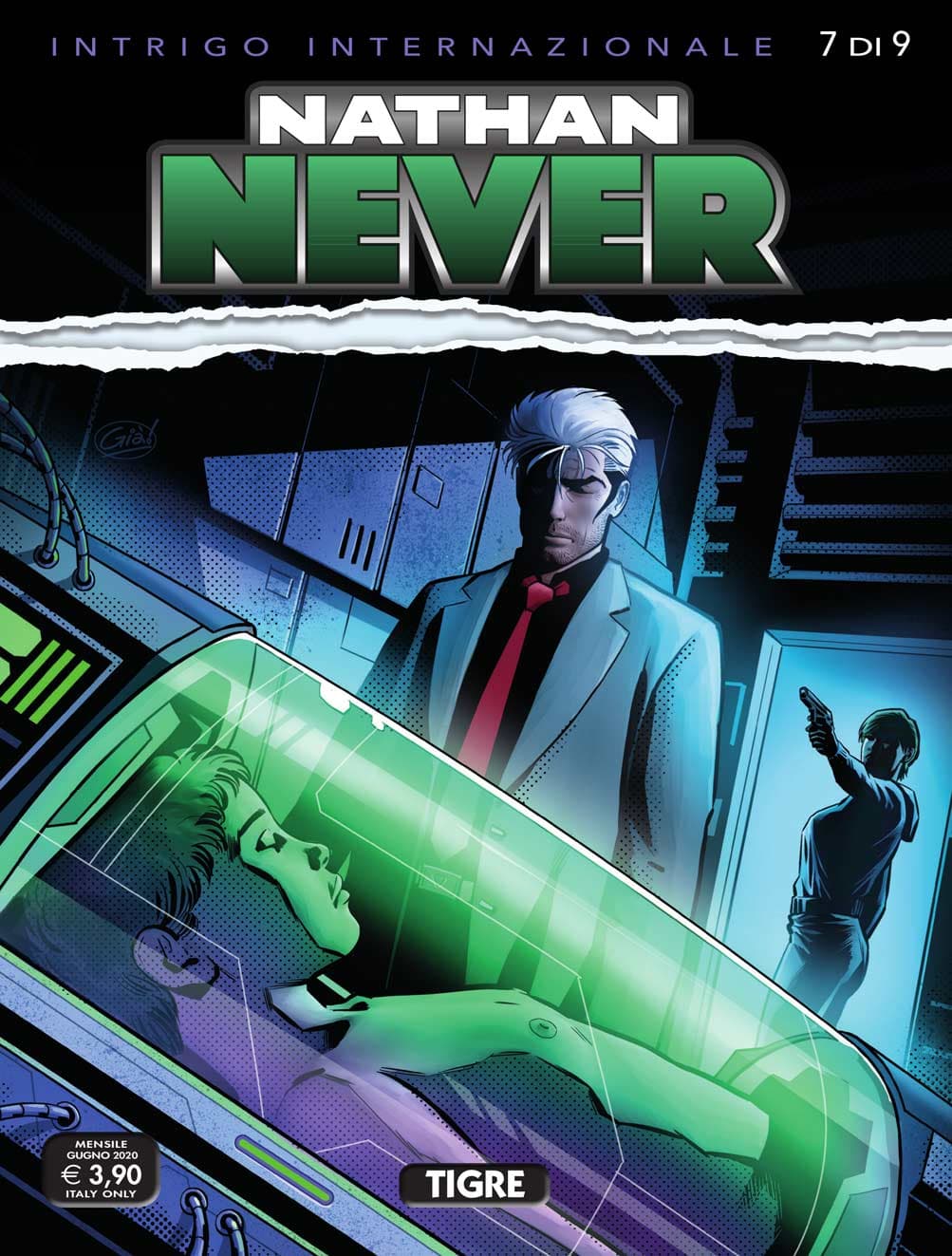 Nathan Never 349 - Tigre - Sergio Bonelli Editore - Italiano