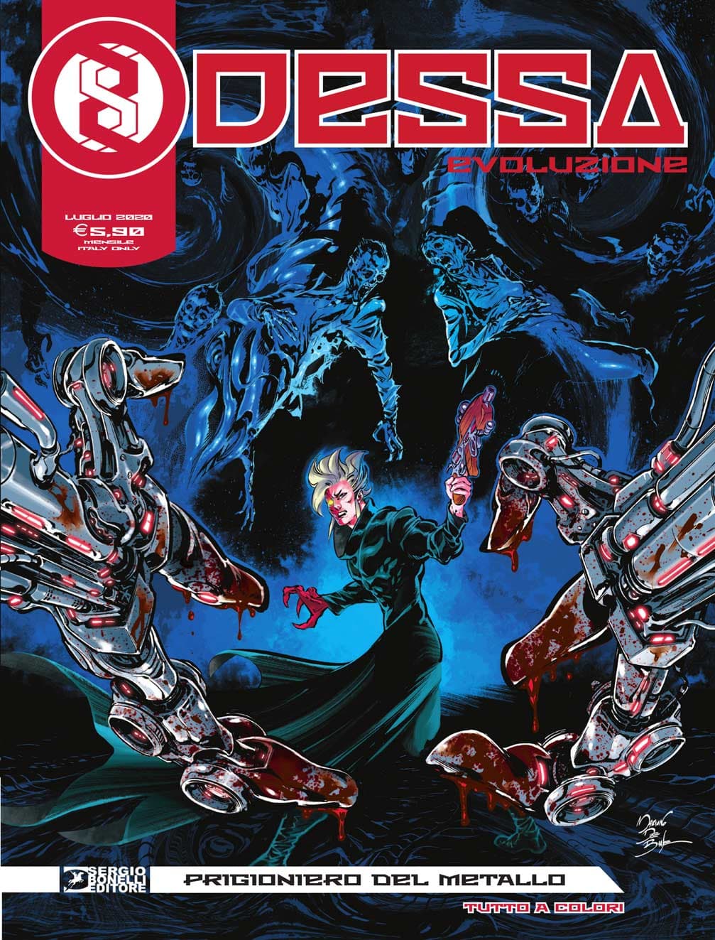 Odessa Evoluzione 2 (14) - Prigioniero del Metallo - Sergio Bonelli Editore - Italiano