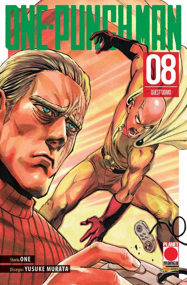 One Punch Man 8 - Prima Ristampa - Panini Comics - Italiano