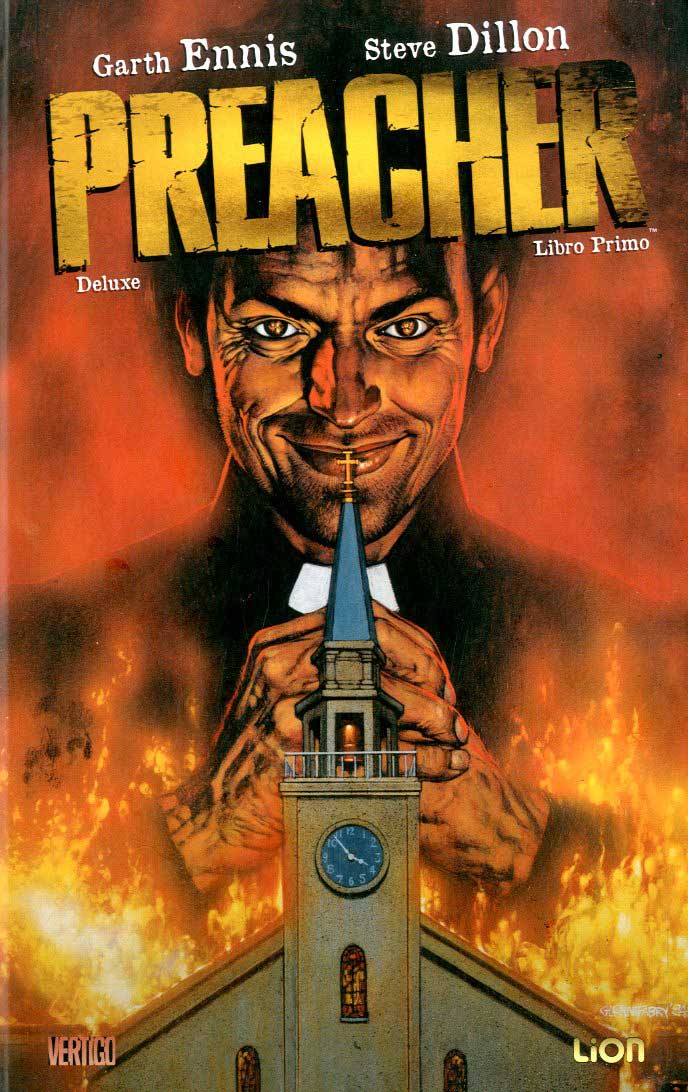 Preacher Deluxe Vol. 1 - Prima Ristampa - Vertigo Deluxe - RW Lion - Italiano